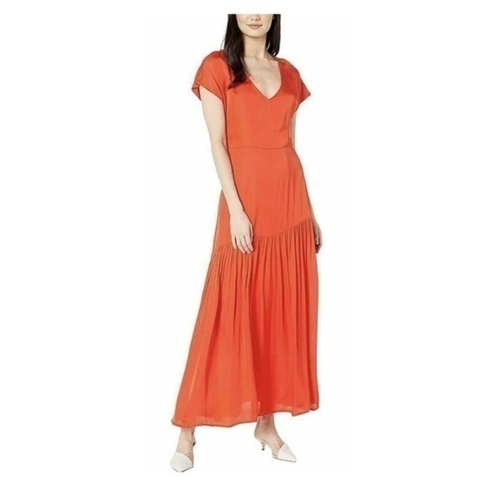 Cali Dreaming Manor Solar Red Maxi dress